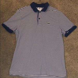 Lacoste short sleeved collard shirt